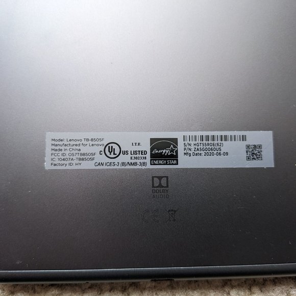 Lenovo Tab M8 HD 8in. Android Touchscreen Tablet (Used) - Picture 4 of 11